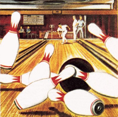 テンピンボウリング 英語学校